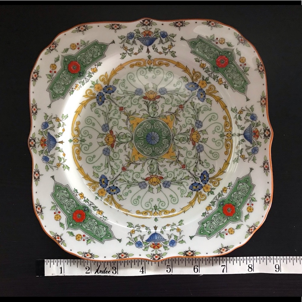 Rare Royal Worcester Canopic plates- set of 8
